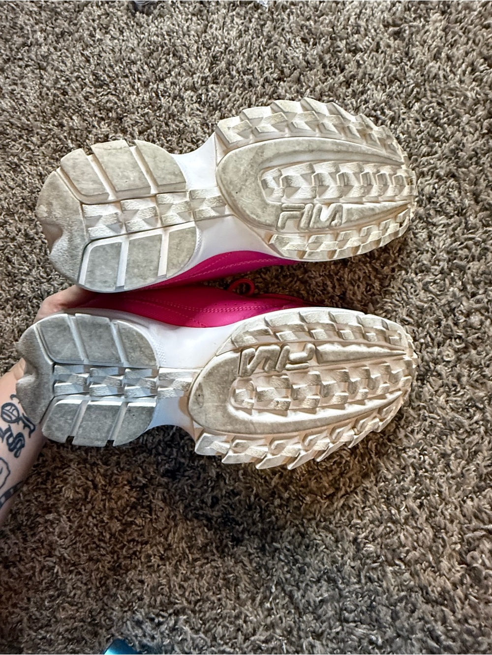 Fila disruptor platform sneakers View 5